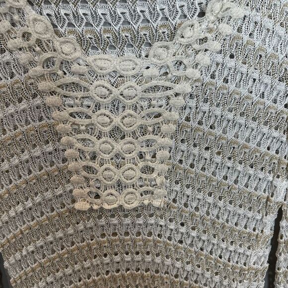 Solitaire Swim Large Crocheted Coverup - Picture 7 of 8